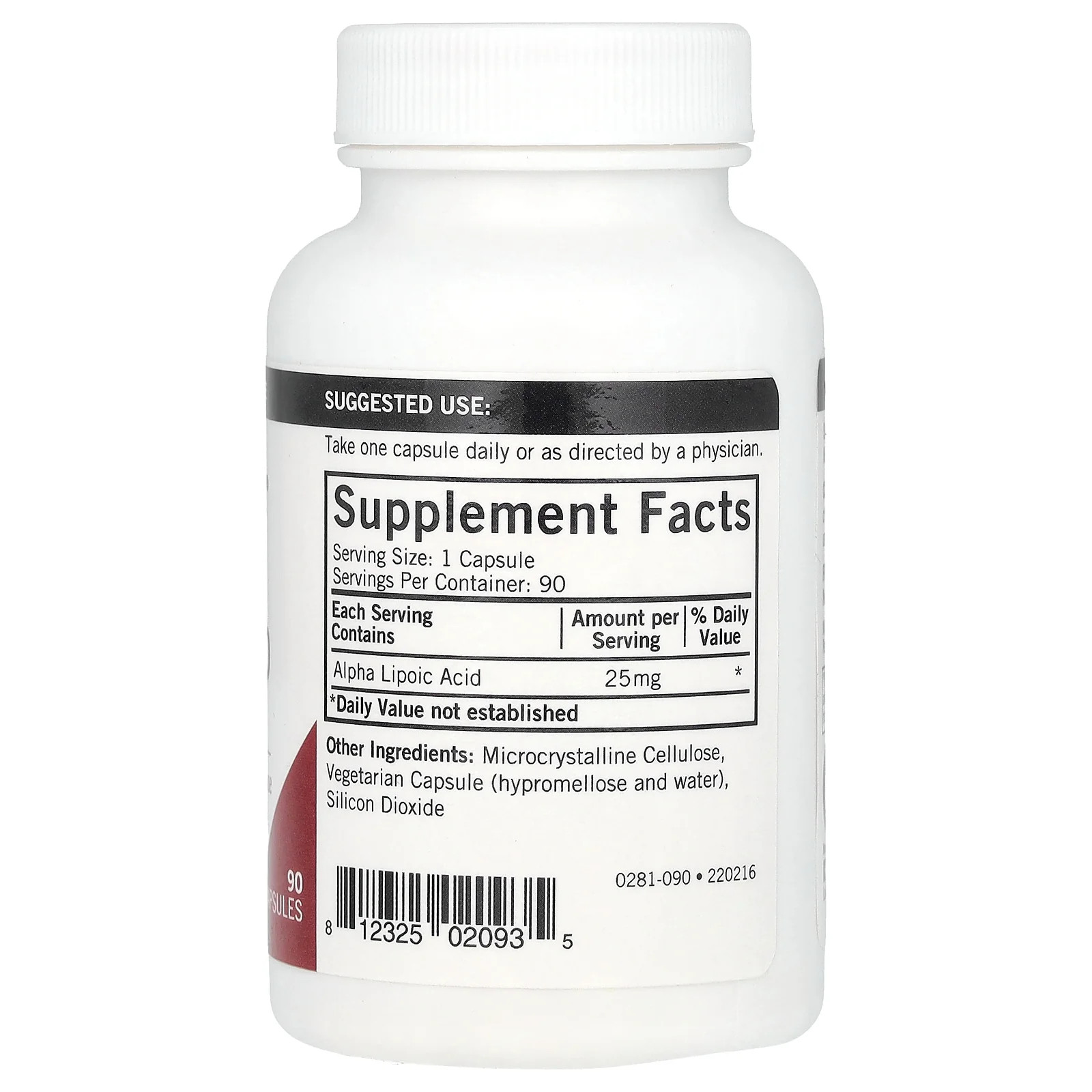 2 X Kirkman Labs, Alpha Lipoic Acid, 25 mg, 90 Capsules