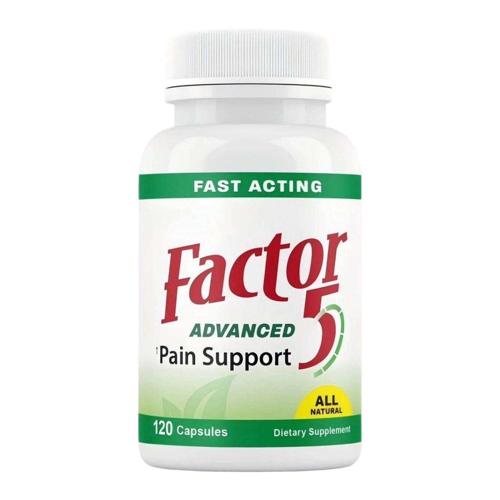 Med Free Living Factor 5 -Natural Joint & Muscle Support Complex – 120 Capsule1