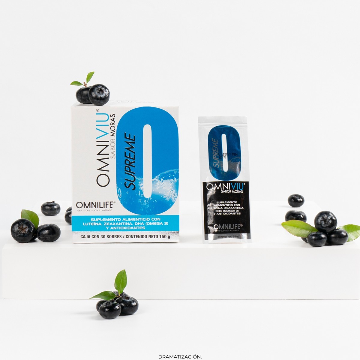 OMNILIFE OMNIVIU POWDER SUPPLEMENT●BOX WITH 30 PACKETS!