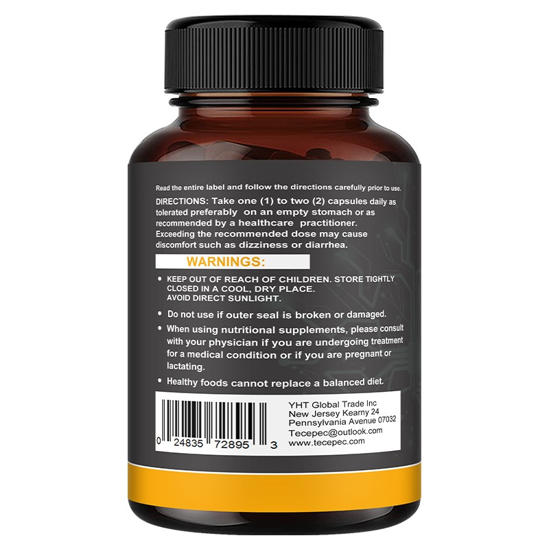 Brain Health Supplement Improves Memory Focus Support Thinking Health 30-120 Cap