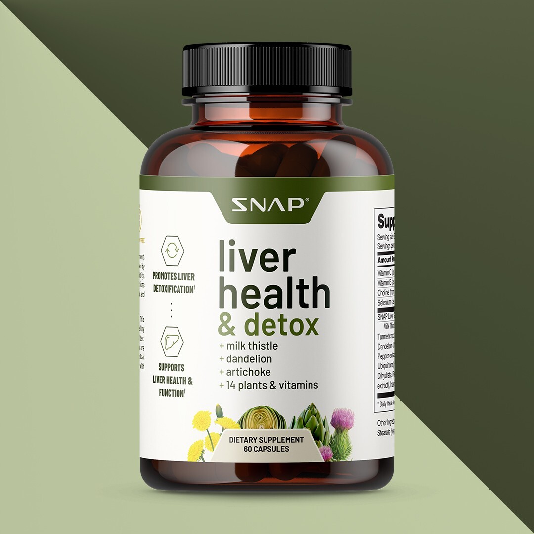 Liver Health Support Supplement – Liver Cleanse Detox & Repair (60 Capsules)