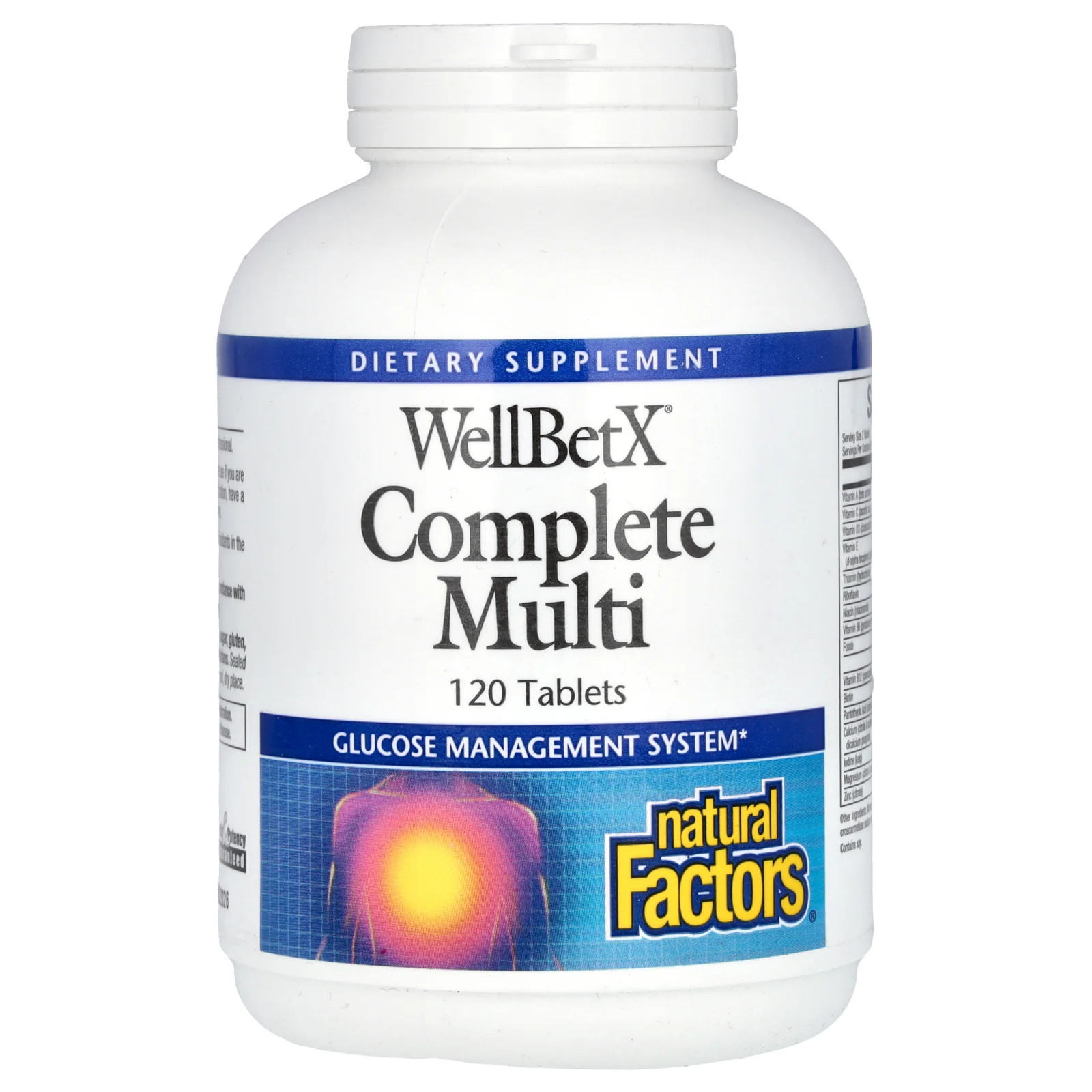 2 X Natural Factors, WellBetX�, Complete Multi, 120 Tablets