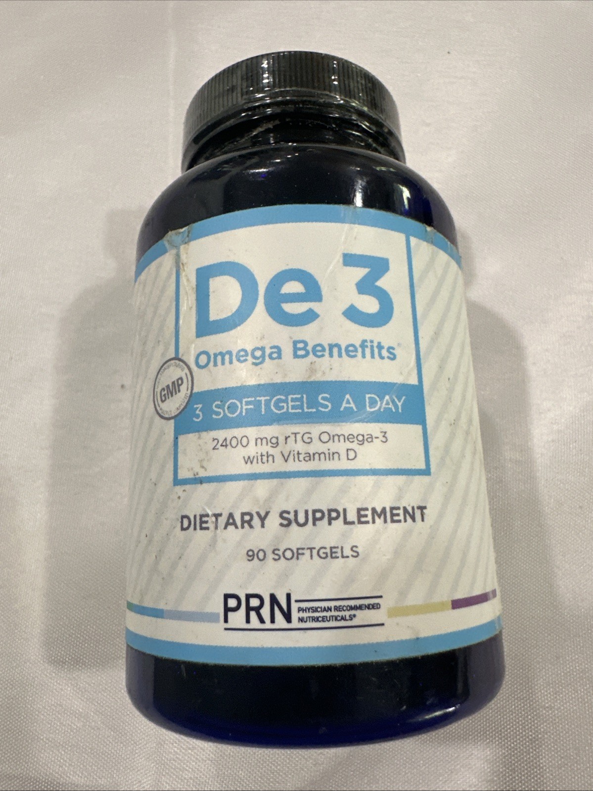 PRN De 3 Omega Benefits – (Omega 3) 90 Softgels