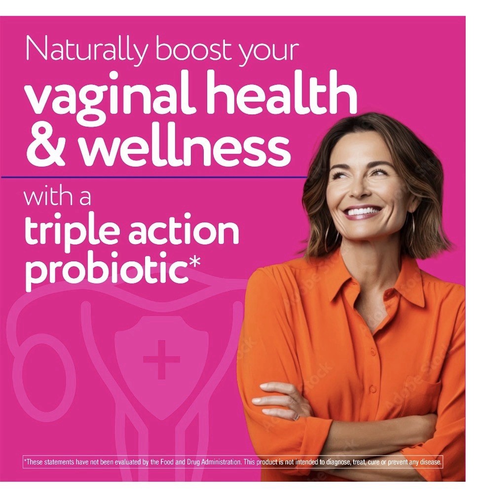 Florajen Women’S Triple Action Probiotic Prebiotic + Probiotic + Cranberry for .