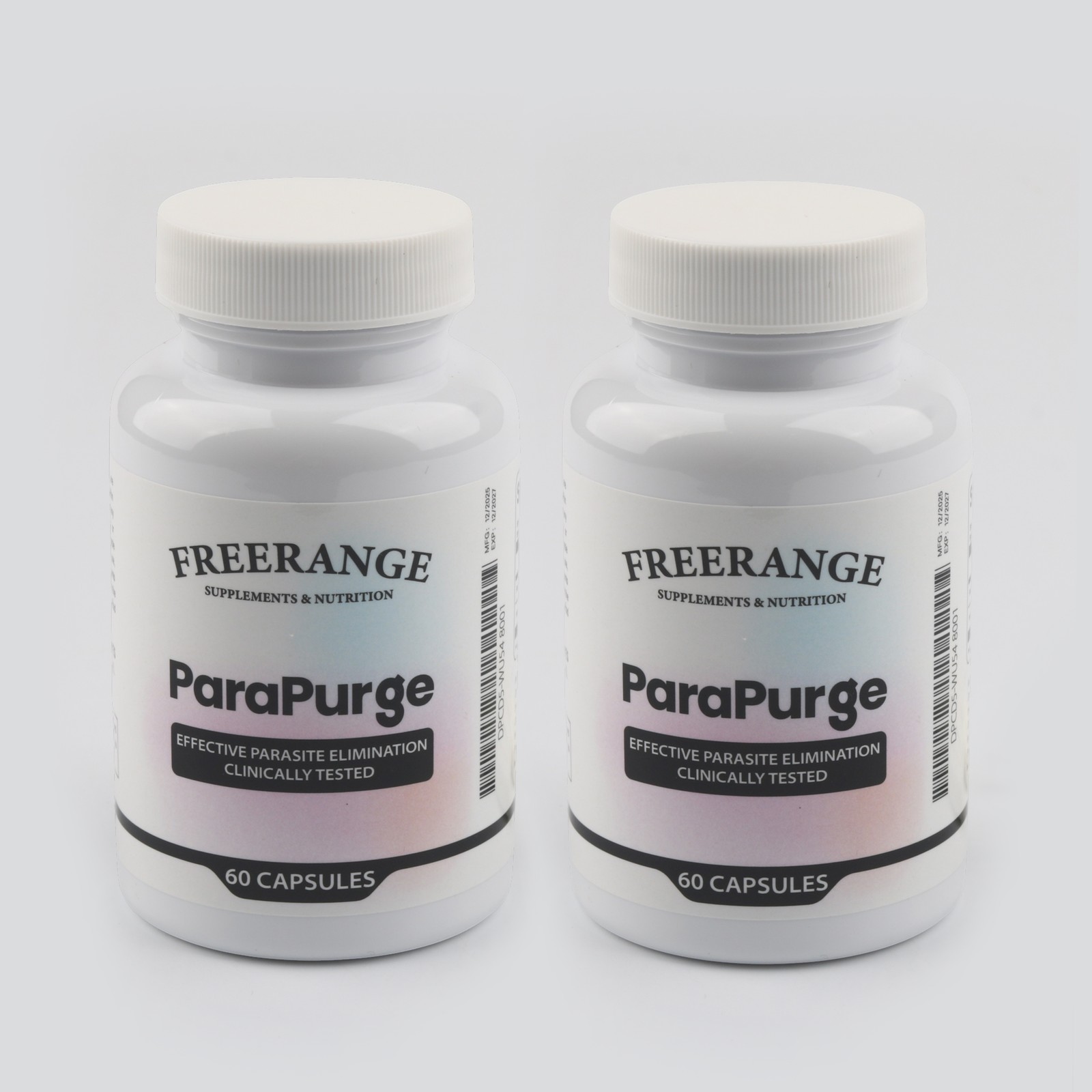 FreeRange ParaPurge Advanced Parasite Cleanser，Para Purge FreeRange 120 Capsules