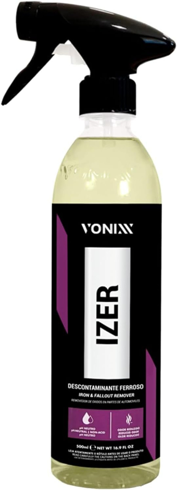 Izer Iron Remover Spray | Ph-Neutral, Non-Acidic Formula | Easy Application | Re