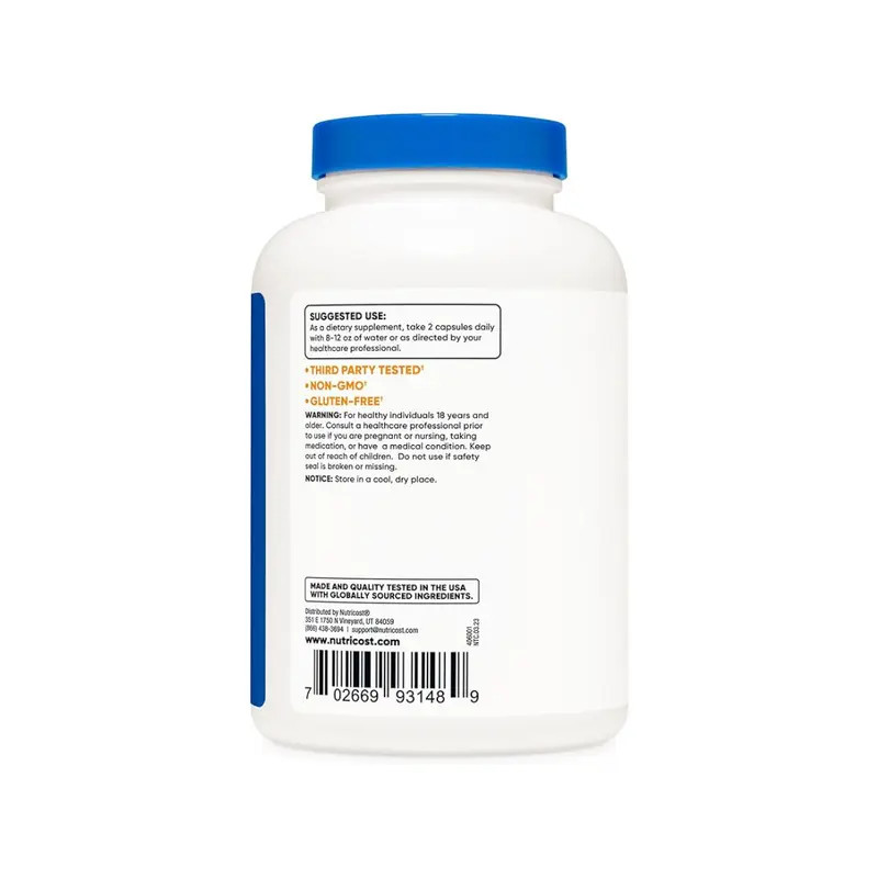 Nutricost Fenugreek Capsules Supplement – 240 Capsules