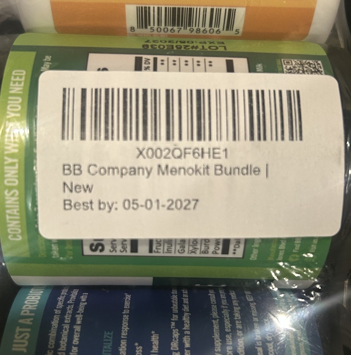 BB Company Menopause Bundle Provitalize Previtalize Inergy Plus 3 Bottles New