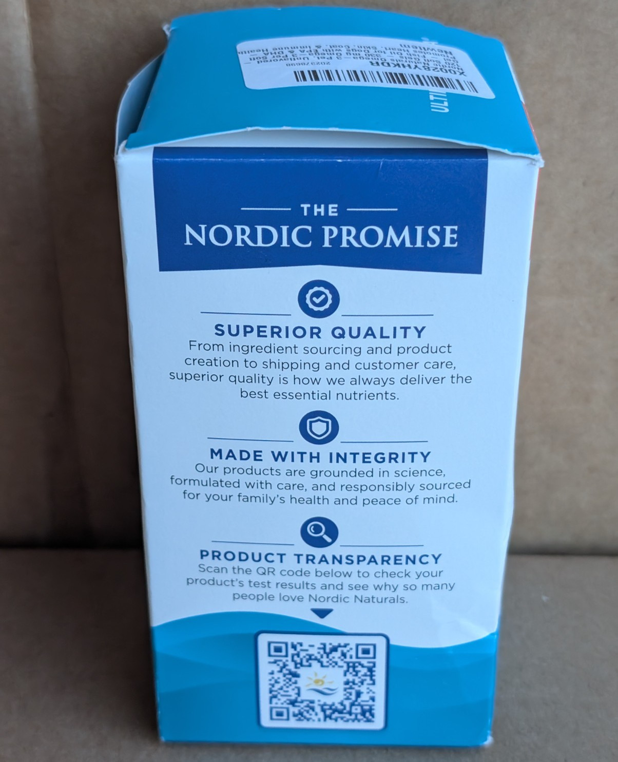 1 Box of 210 Softgels Nordic Ultimate Omega (1280mg/2 Soft Gels) Exp: 02/2028