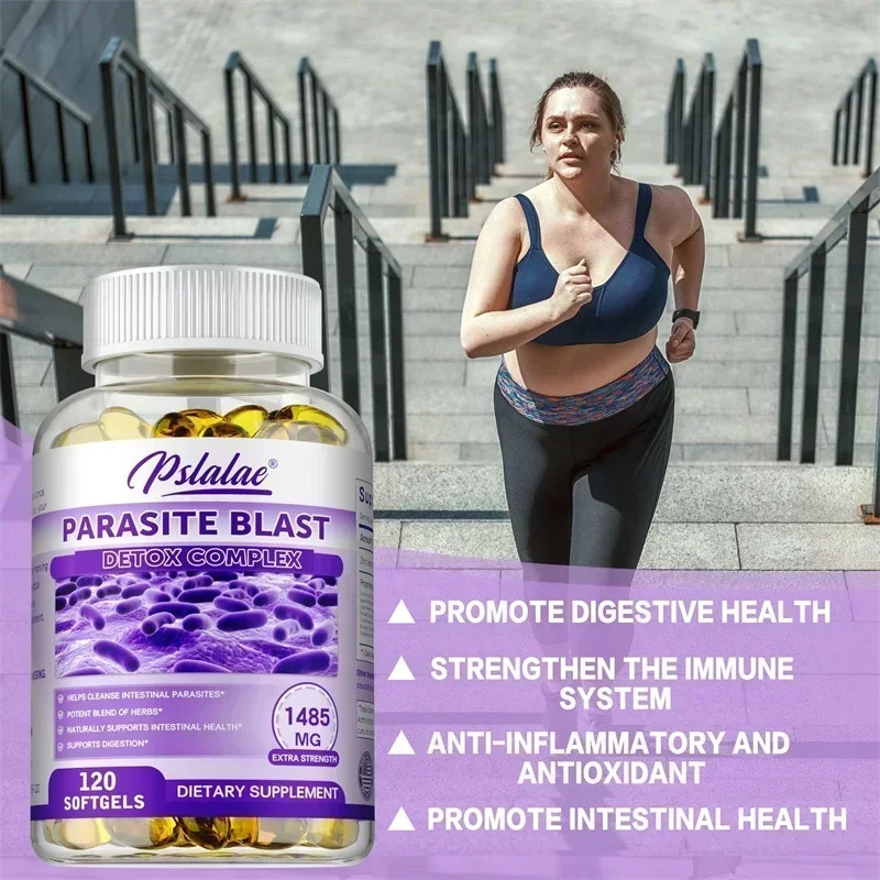 Parasite Blast 120pcs – Eliminate Parasites, Cleans Colon, Digestive Health