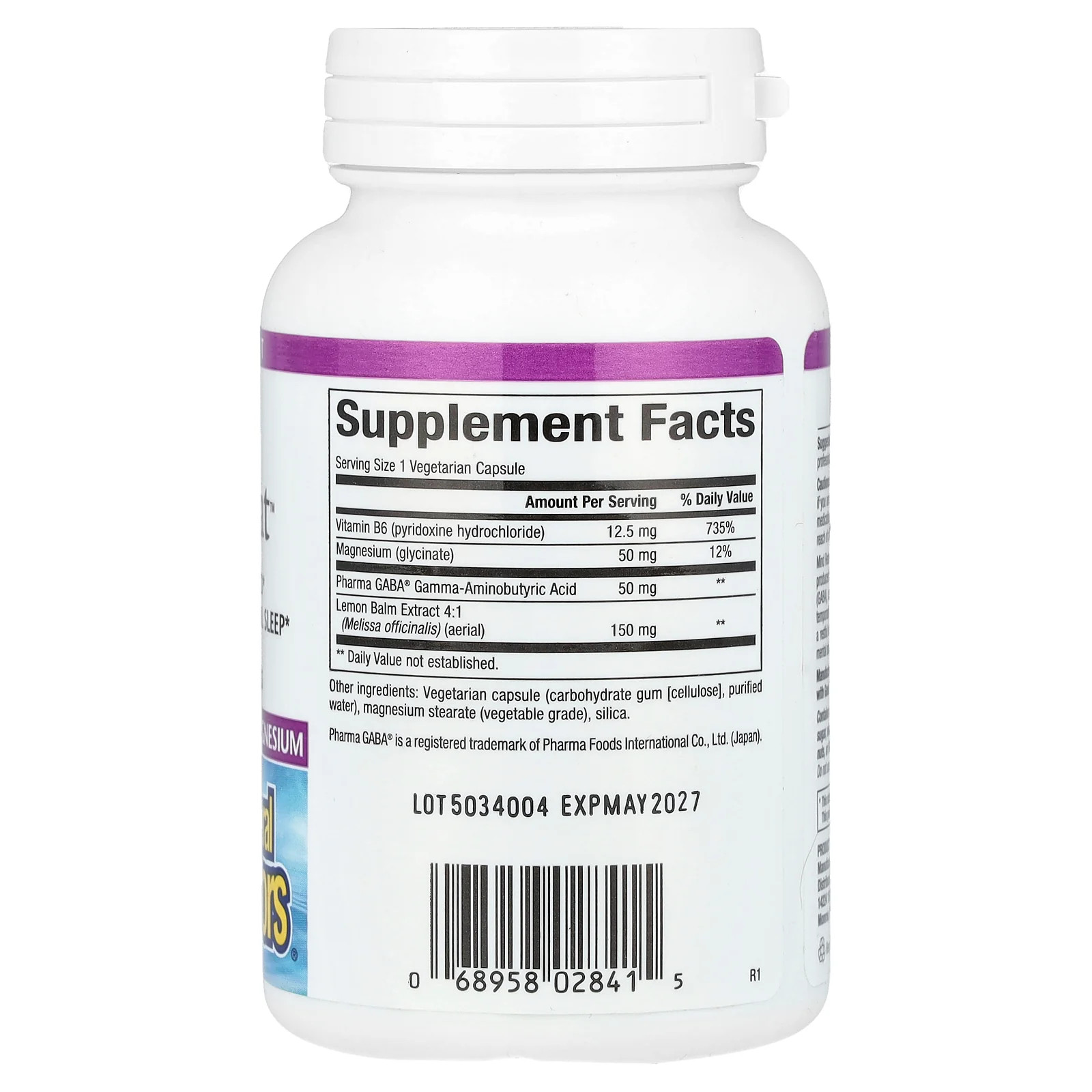 2 X Natural Factors, Stress-Relax, Mind Retreat, 60 Vegetarian Capsules