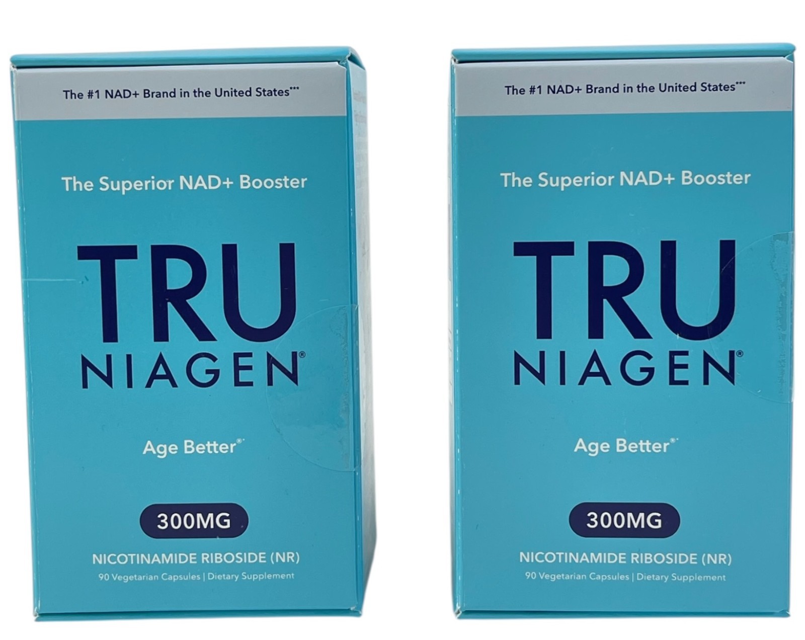 2x TRU Niagen Nicotinamide Riboside 300mg NAD+ Booster Supplement – 90 Capsules