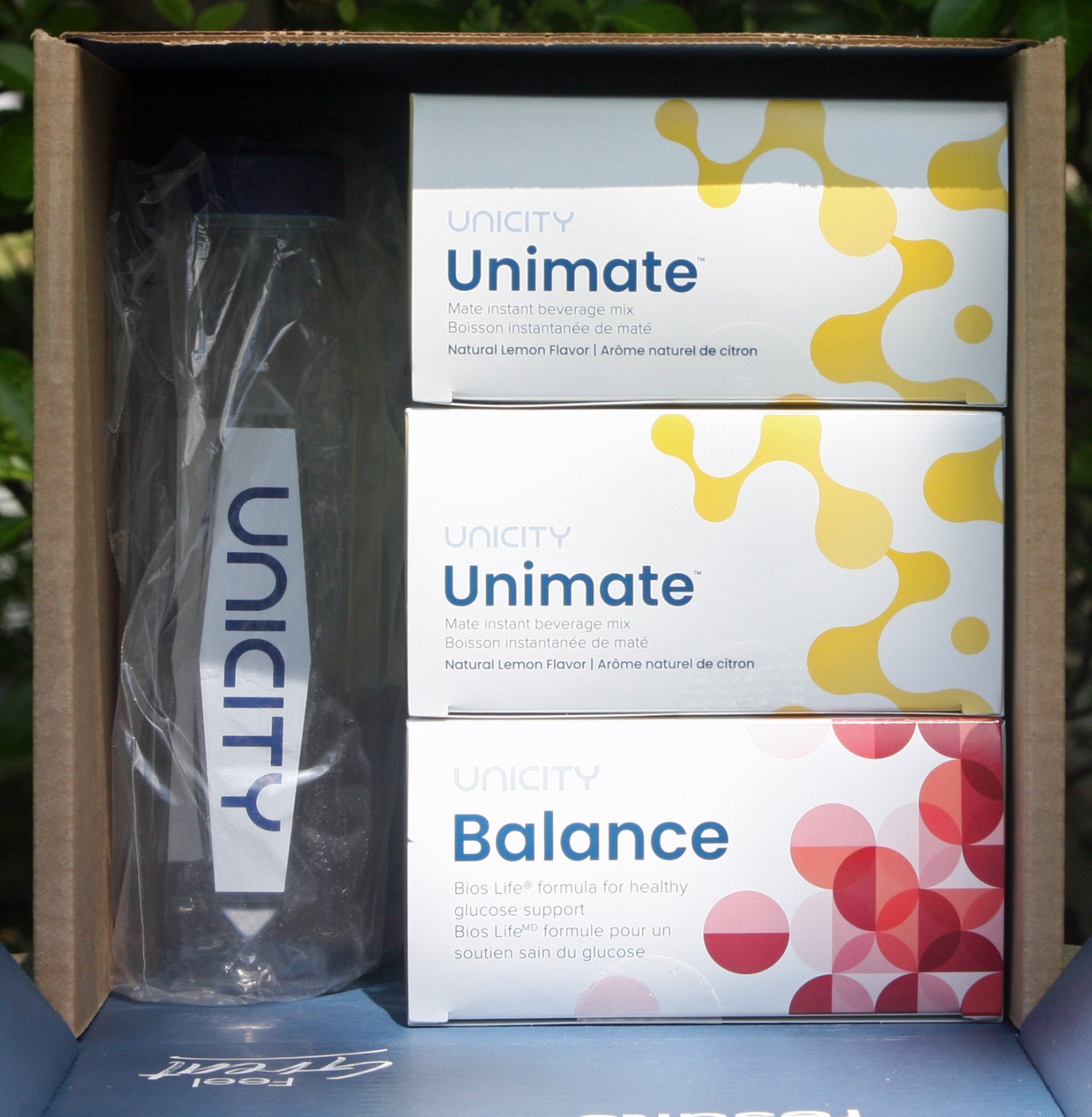 Unicity Feel Great System: 2 Unimate Lemon + 1 Mixed Berry Balance, 07/2027 Exp.