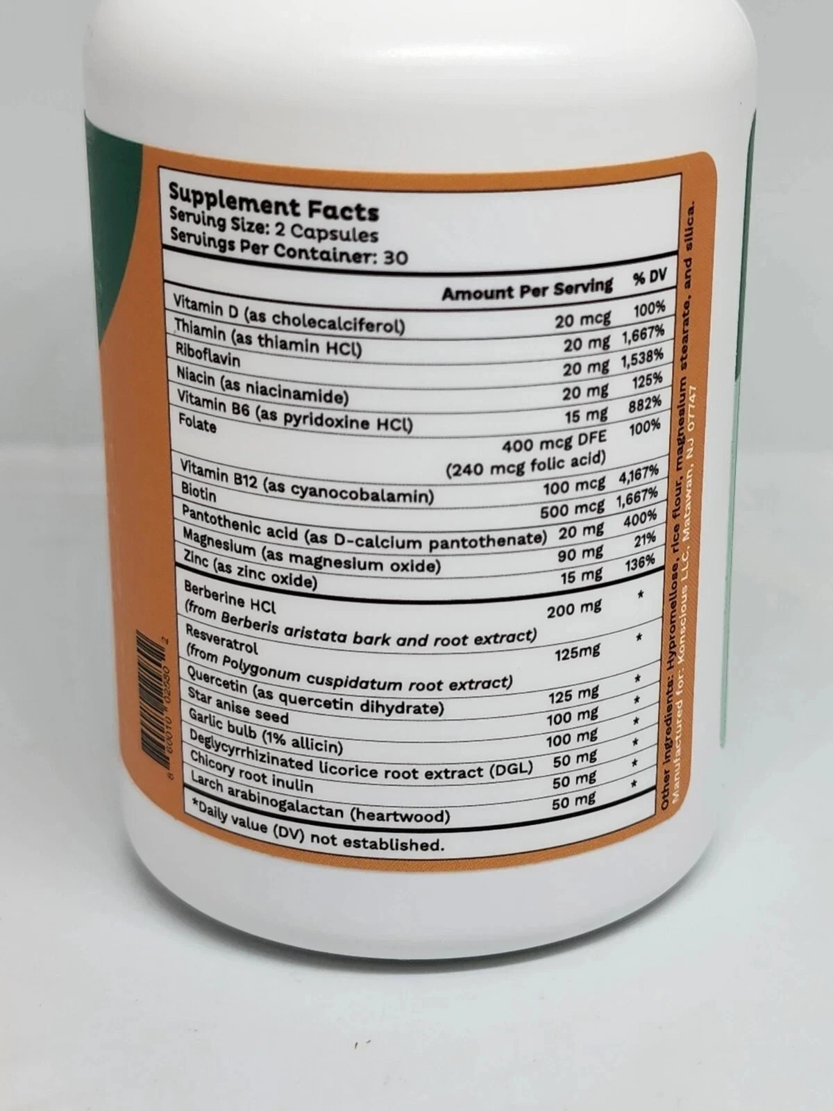 Emma by Enclave BioActives Gas Relief Digestive Support Supplement 60 Capsules