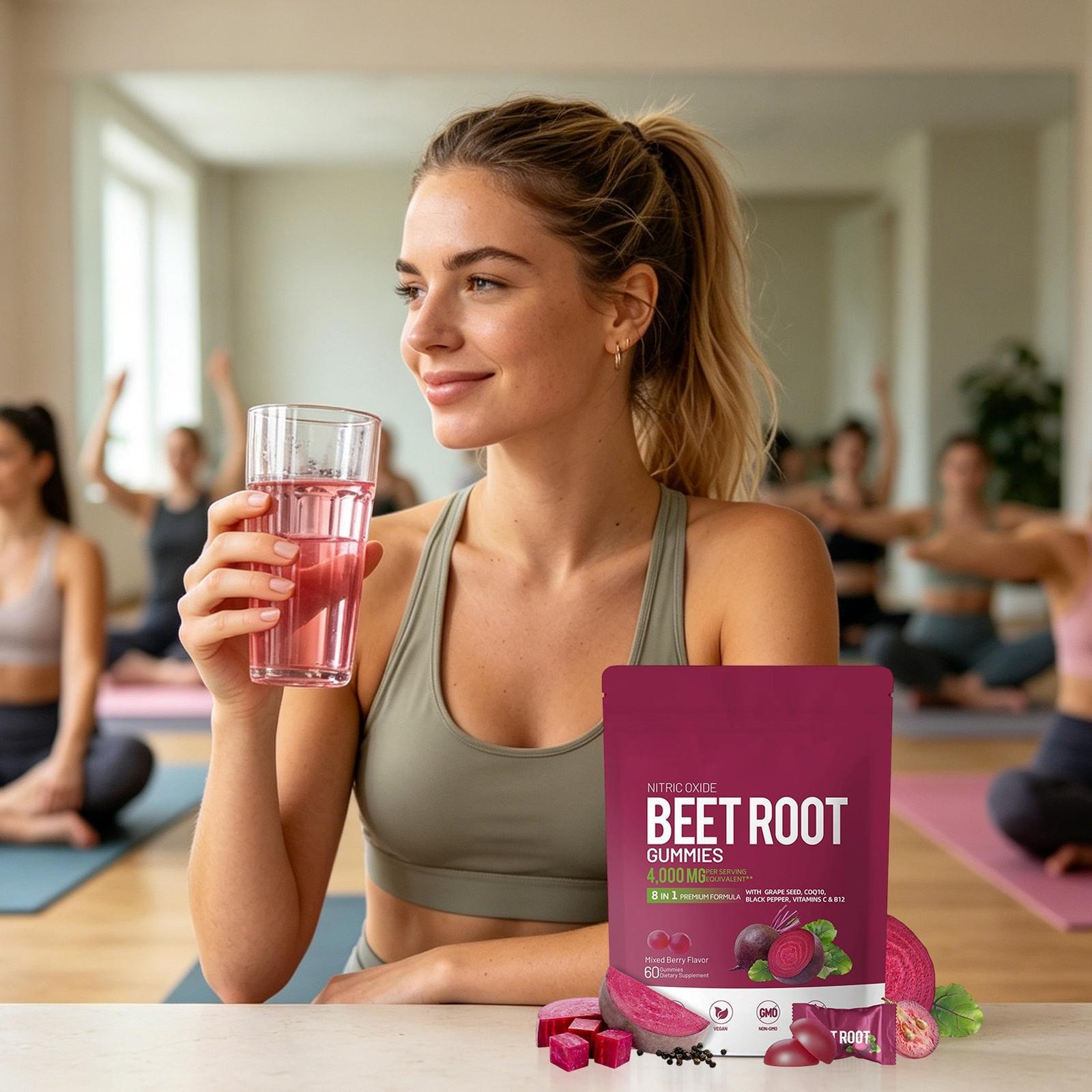 Circulation Support GUMMIES, Total Beets Concentrated Beet Root Soft Chews