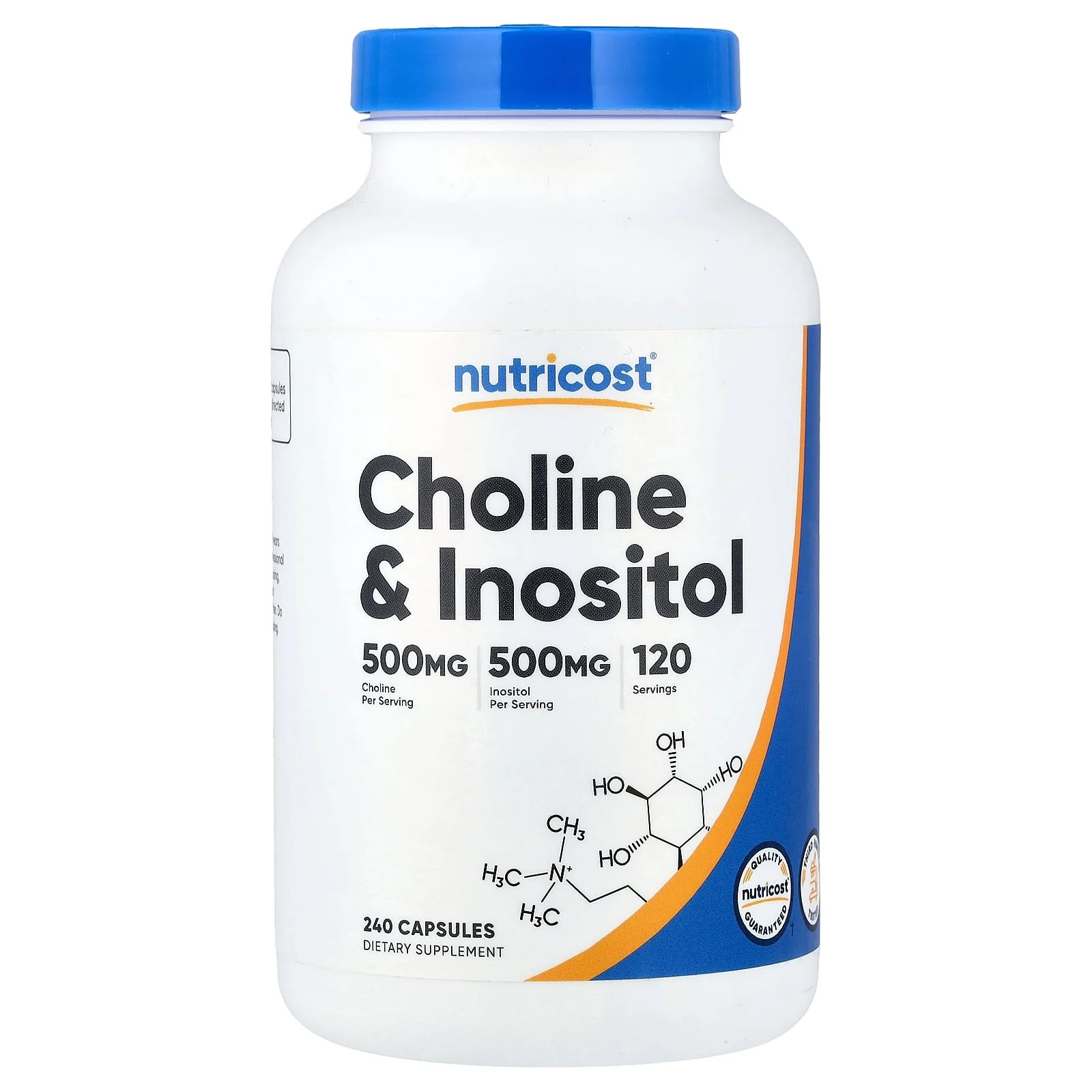 2 X Nutricost, Choline & Inositol, 240 Capsules