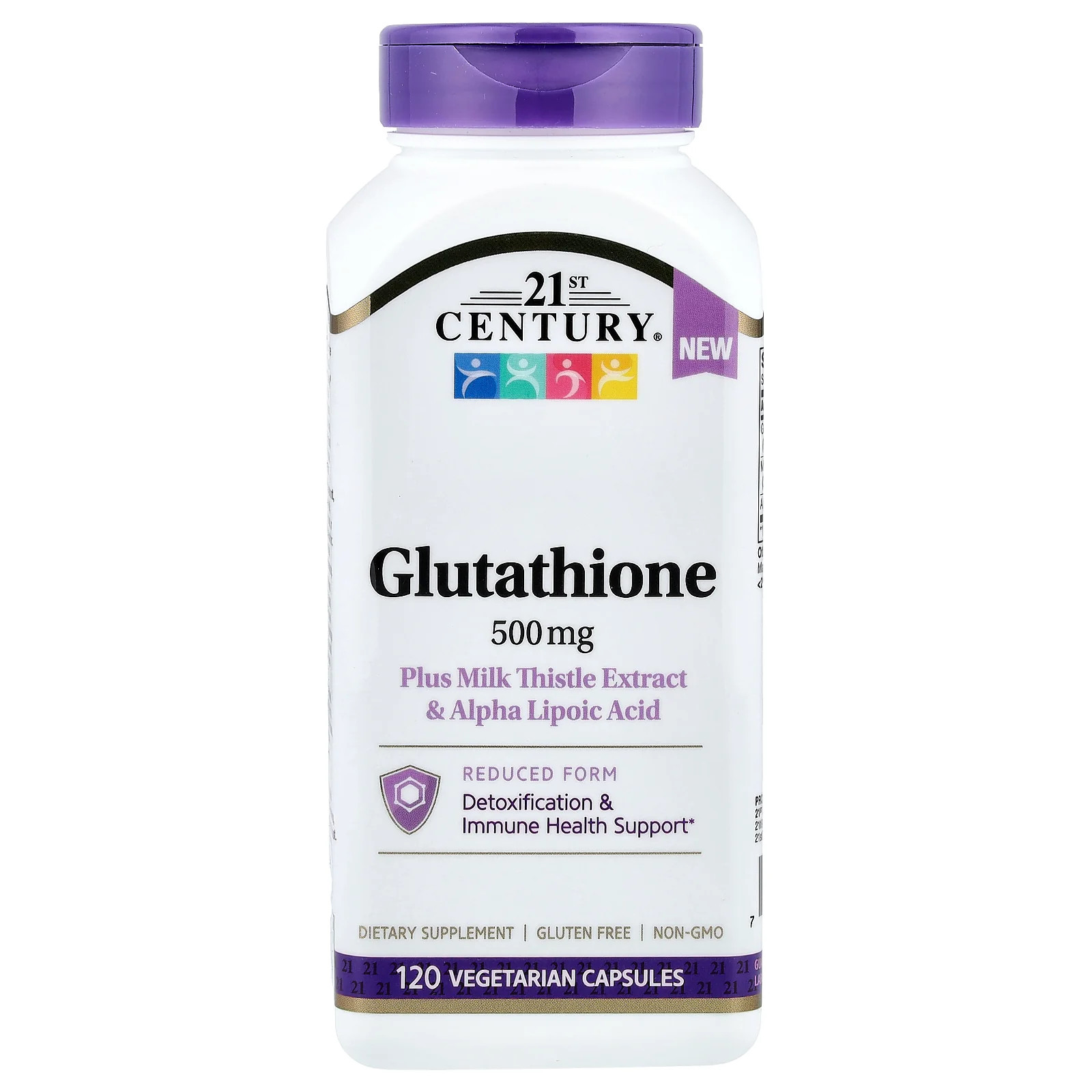 2 X 21st Century, Glutathione Plus Milk Thistle Extract & Alpha Lipoic Acid, 12