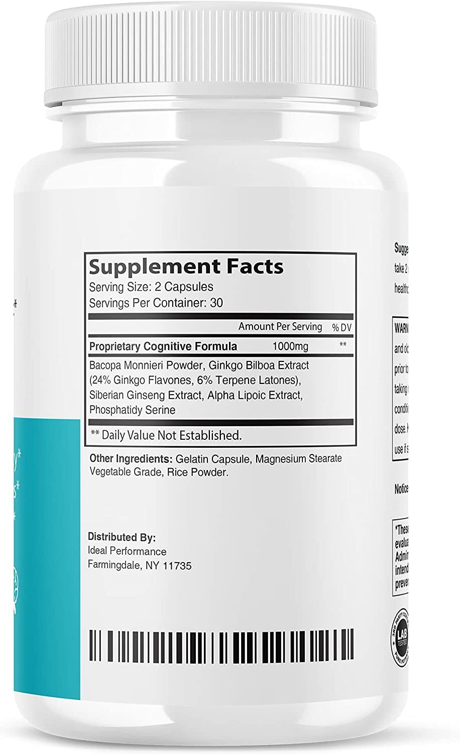 Cognimax Nootropic Brain Pills Supplement for Cognitive Support 120 Cap (2 Pack)
