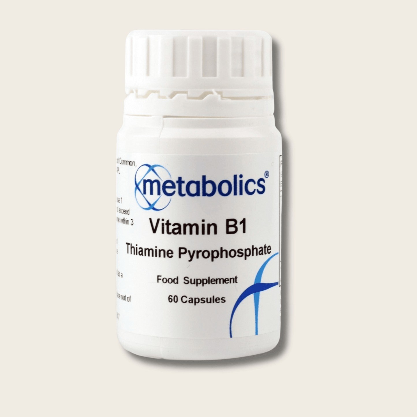 Metabolics Vitamin B1 Thiamine Pyrophosphate 6.5mg 60 Capsules