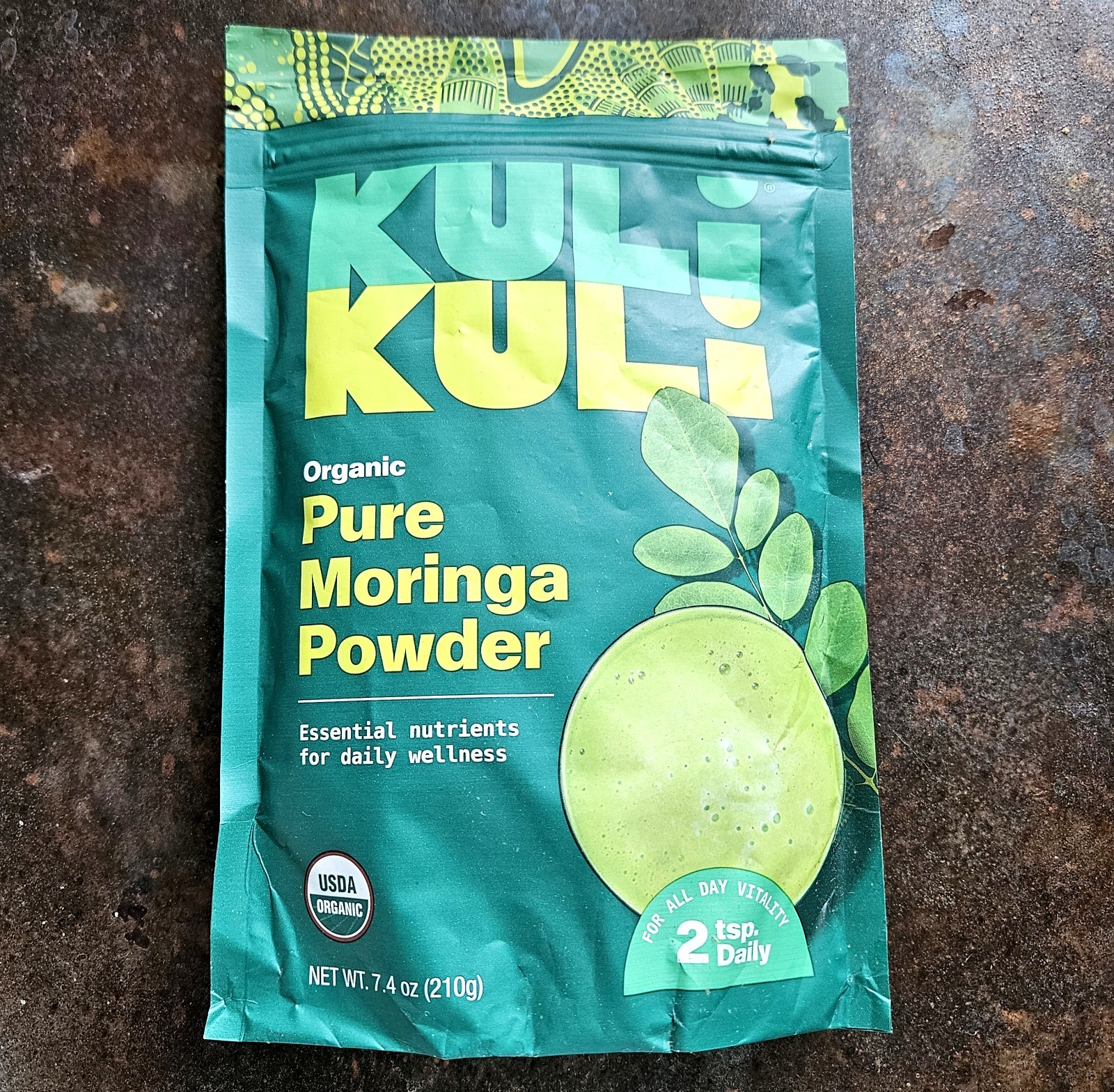 Kuli Kuli Organic Pure Moringa Powder 7.4 Oz NEW! EXP 12/13/27