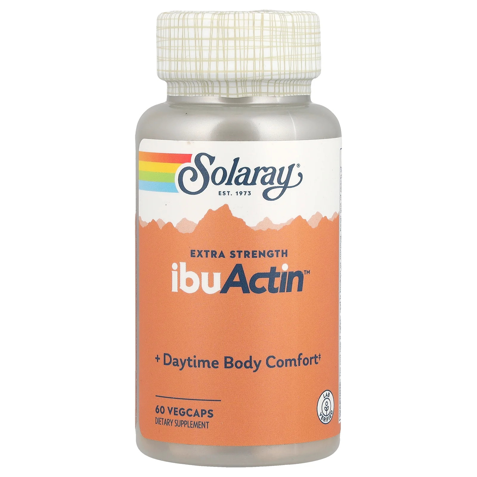 2 X Solaray, IbuActin�, Extra-Strength, 60 VegCaps