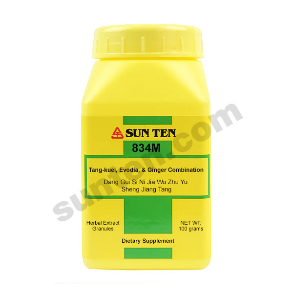 Dang Gui Si Ni Jia Wu Zhu Yu Sheng Jiang Tang (Bia – Sun Ten Granule #834M