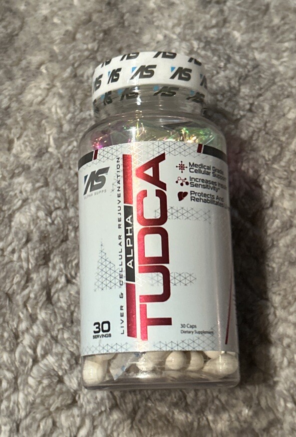 Alpha Supps ~ TUDCA ~ 250mg ~ 30 Caps ~ Sealed ~ Exp.06/2025