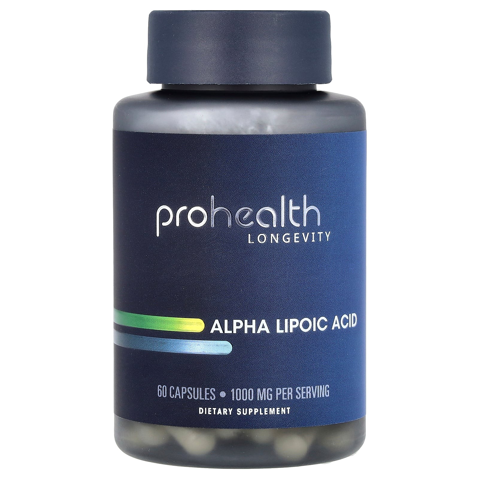 2 X ProHealth Longevity, Alpha Lipoic Acid, 60 Capsules (500 mg per Capsule)