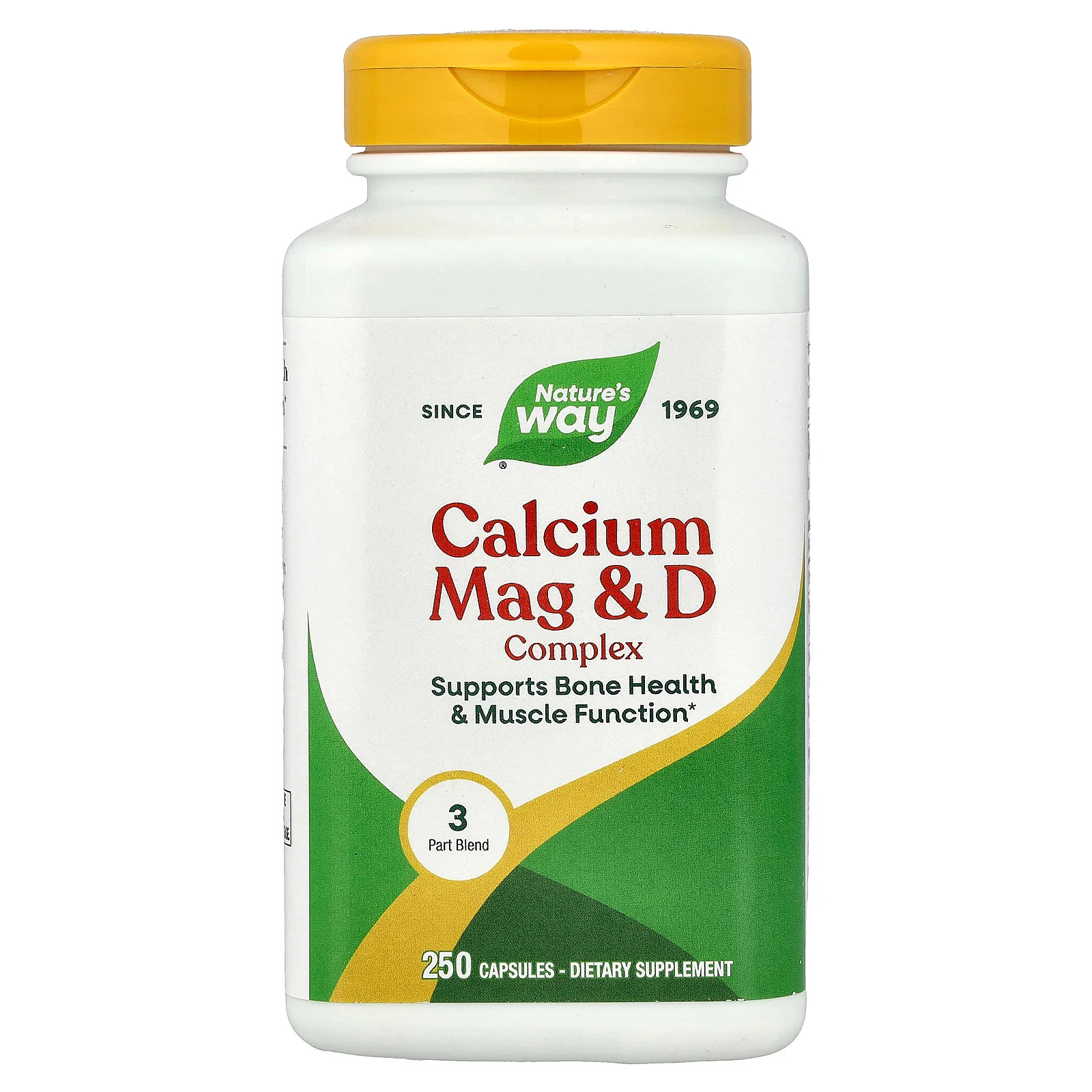 2 X Nature’s Way, Calcium, Mag & D Complex, 250 Capsules