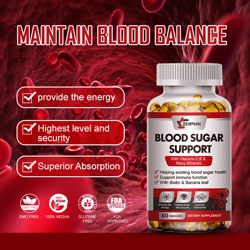 3Pack Blood Balance Support Capsules – Blood Sugar & Blood Pressure Supplement