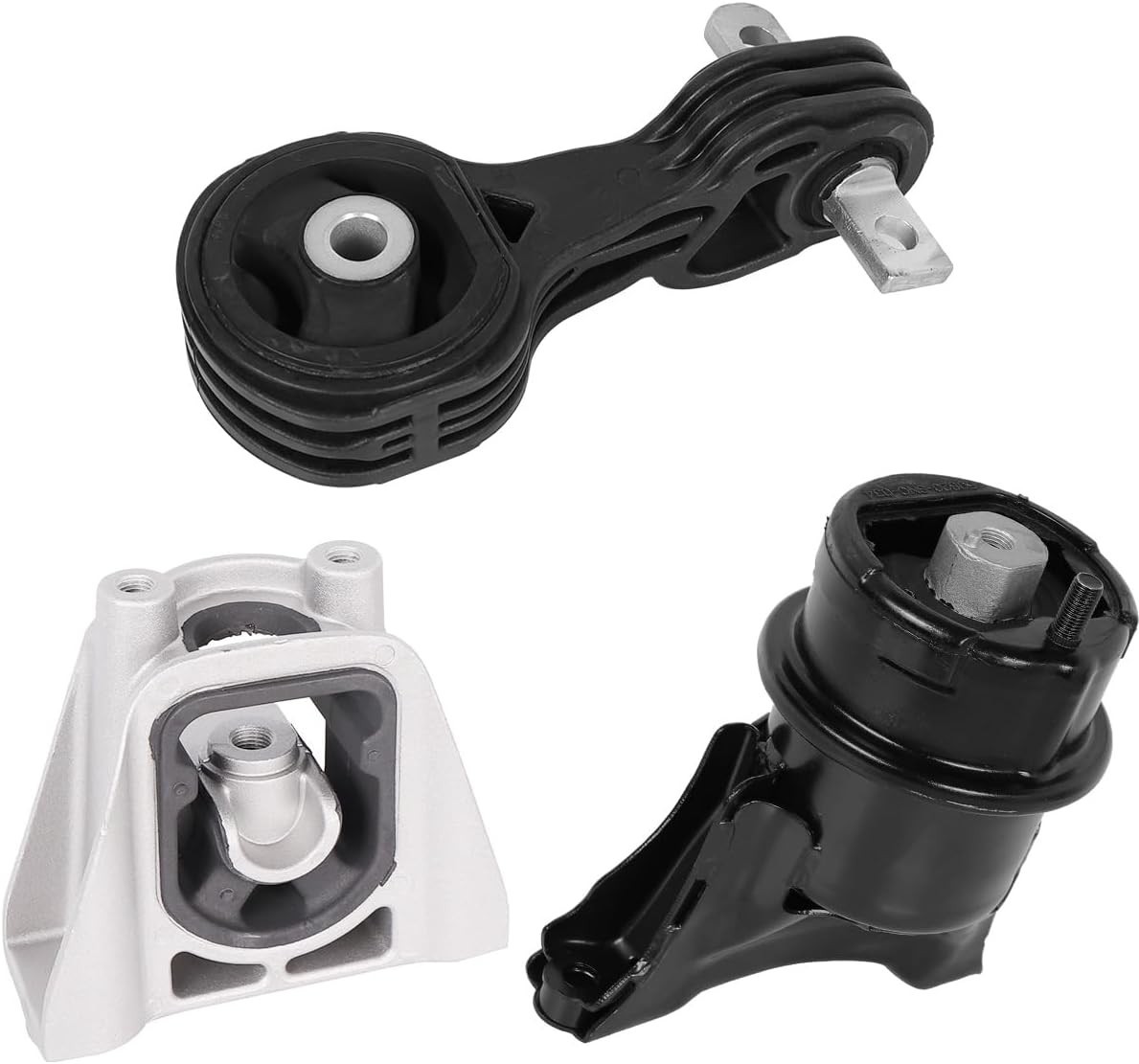 3Pcs Engine Motor Mount Compatible with Honda Civic Hybrid 1.3L 2006-2011 Tra…