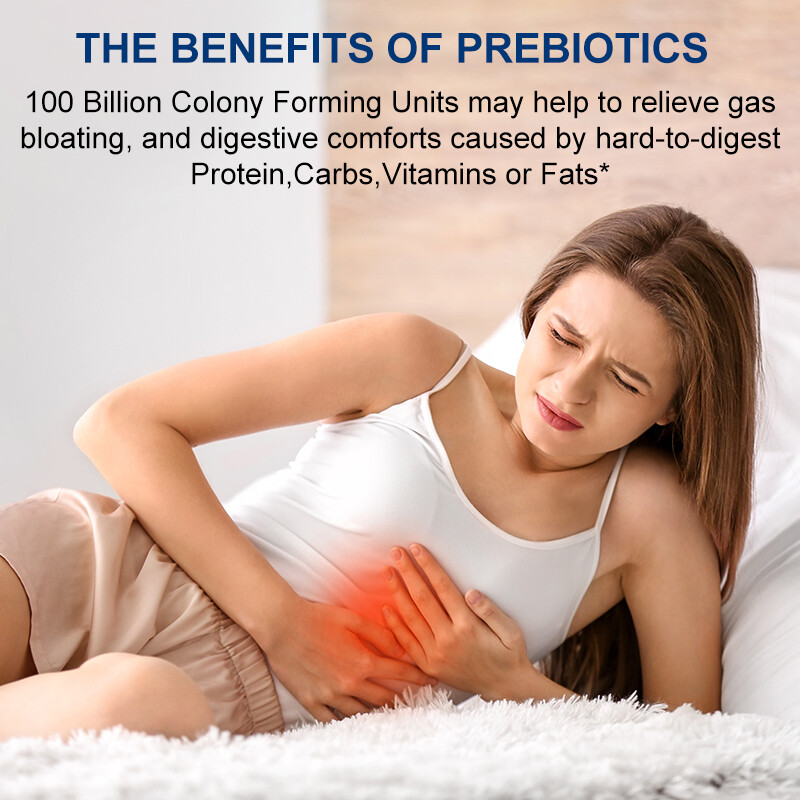 Bioma Probiotics for Digestive Health | 3-in-1 Gut Health Formula | 120 Capsules