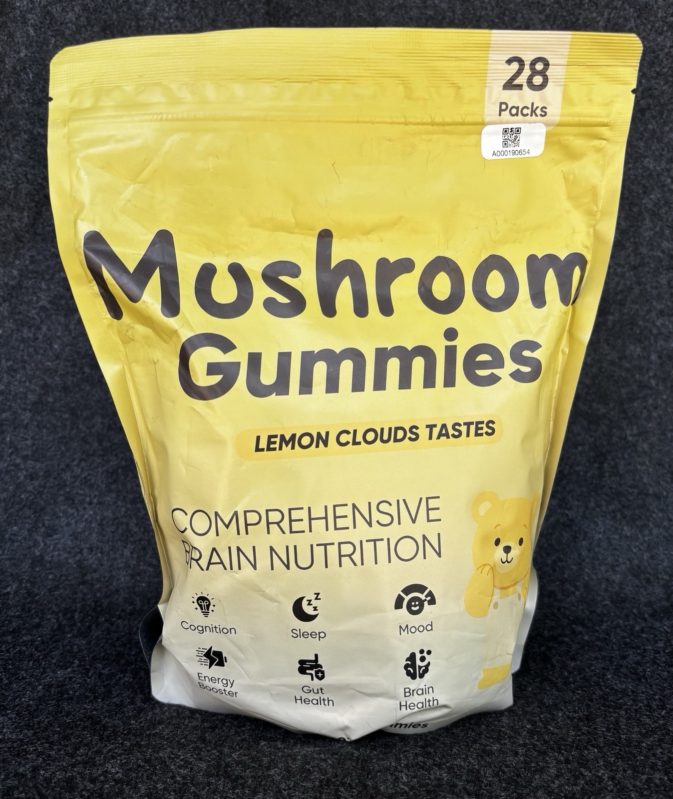Nütrops by Grüns Functional Nootropic Mushroom Gummies Exp10/27 New