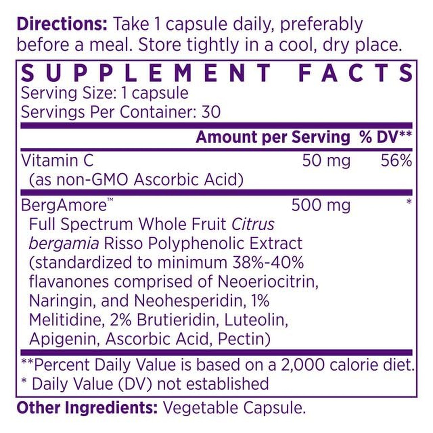 NAOMI Italian Citrus Bergamot 500mg – Supports Healthy Cholesterol & Triglyce…
