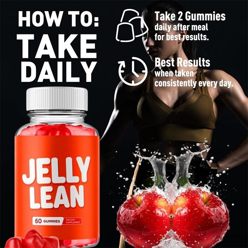 Jelly Lean Gummies For Weight Assistance Supplement & Daily Health 60 Gummy