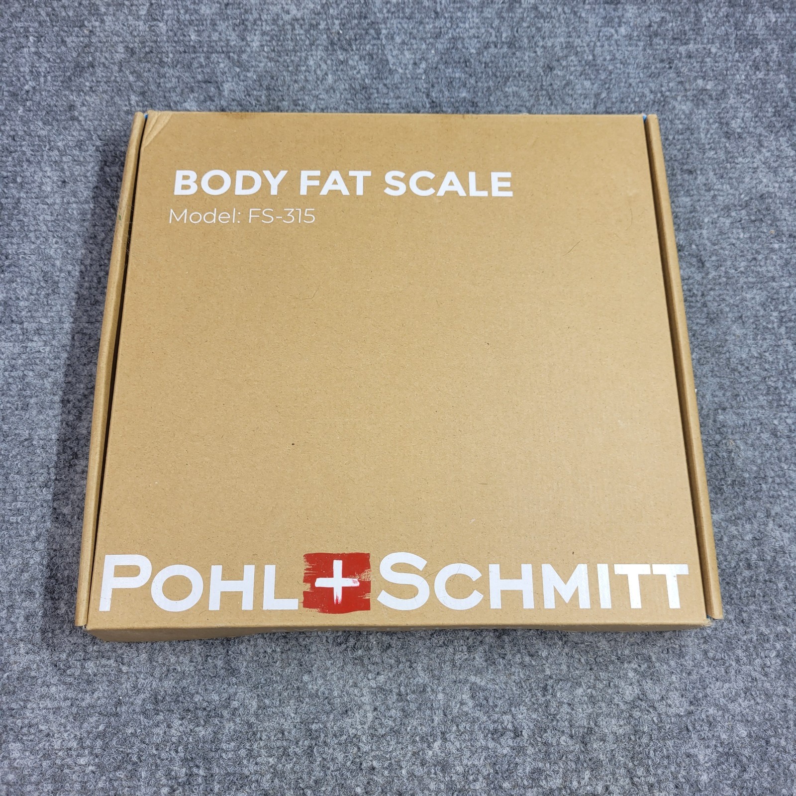 Pohl + Schmitt Switzerland Full Body Composition Smart Body Fat Scale FS 315 New