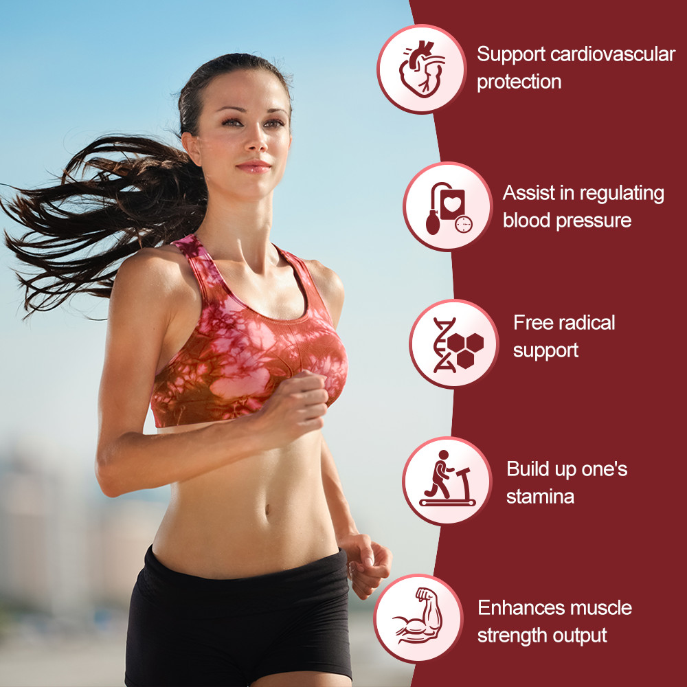 Ubiquinol CoQ10 Coenzyme Q-10 200mg 60 Count Softgels Heat Health Support