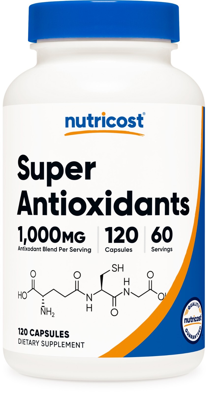 Nutricost Super Antioxidants (1000mg) 120 Capsules – Antioxidant Supplement