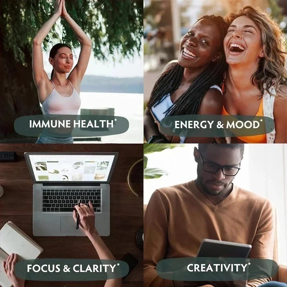 Brain Health Capsules Enhance Brain Function Improve Memory Attention 120 Caps