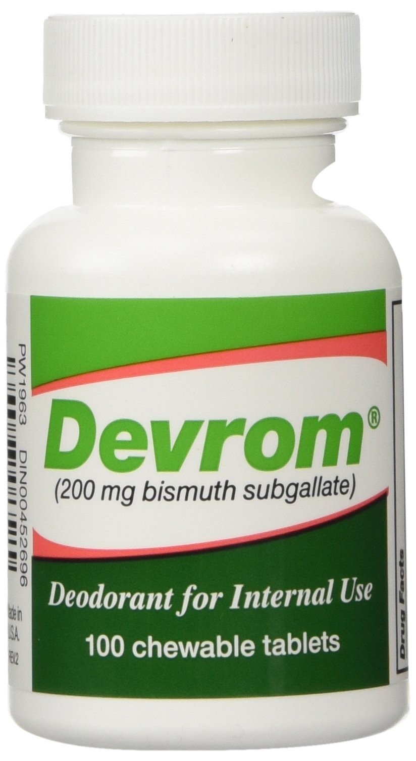 Internal Deodorant Tablets 200mg – 100 Chewable Tablets for Digestive Health