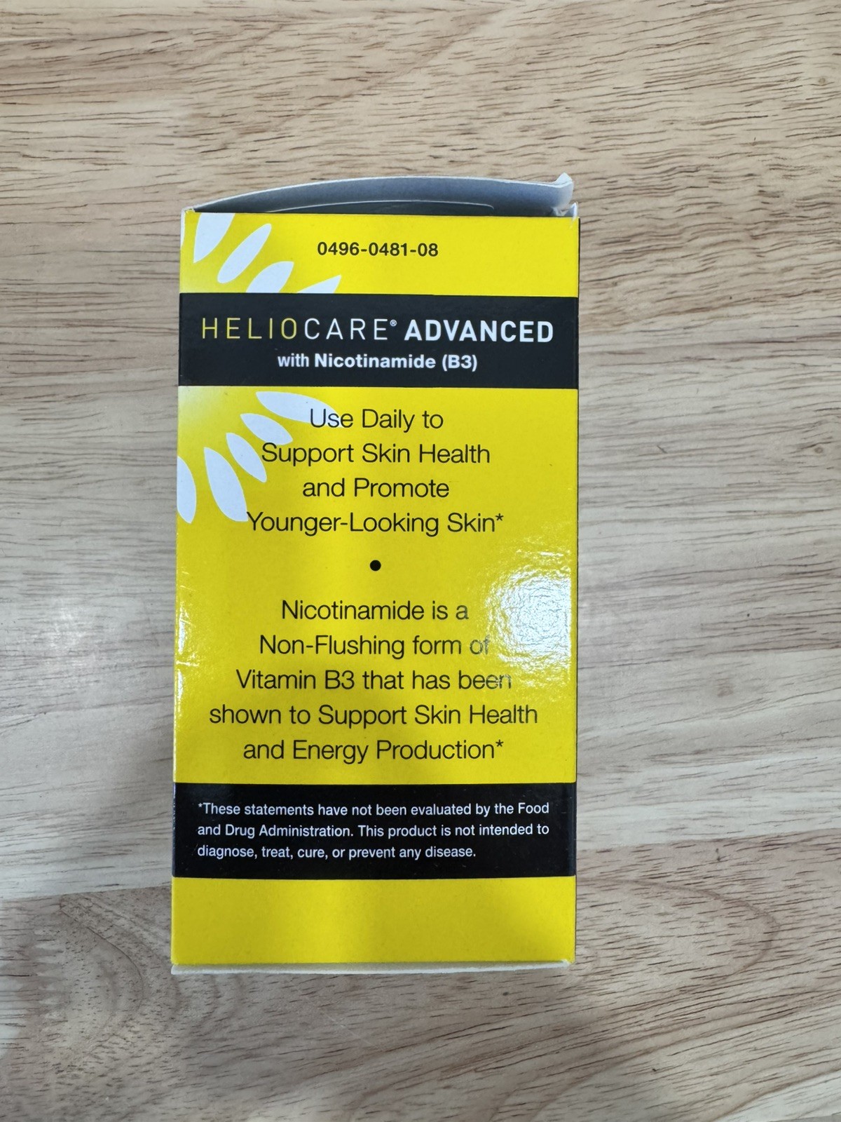 2x NEW Heliocare Advanced Niacin B3 for Healthy Skin 120ct Fernblock-PLE 07/2026