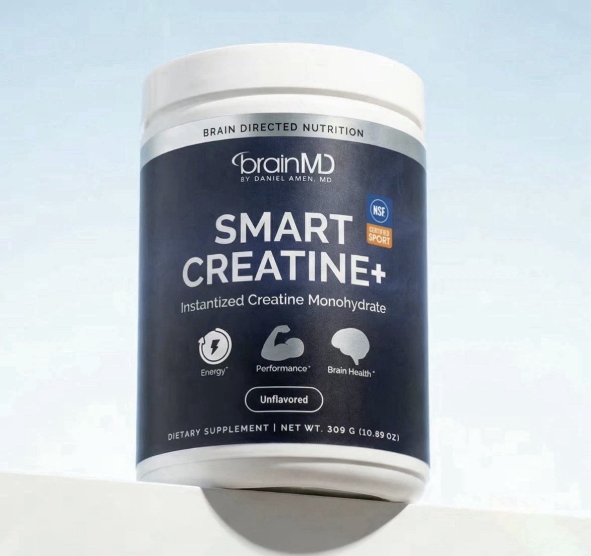 Brain MD Smart Creatine+ Supplement 309 G 10.89oz