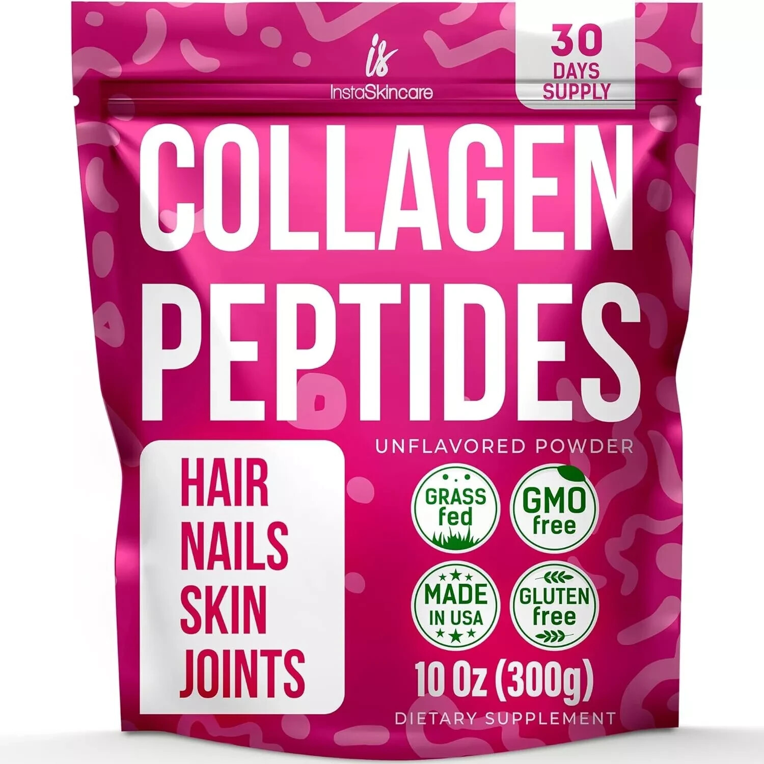 Collagen Peptides Powder for Women Hydrolyzed Collagen Protein Types I&III 10oz