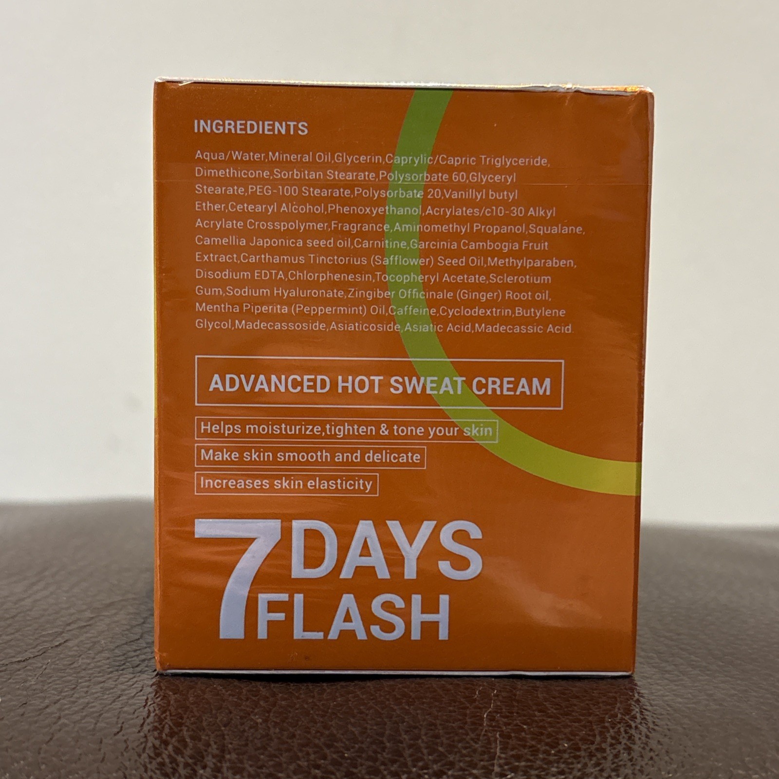 DrBioCare, 7 Days Flash, Advanced Hot Sweat Cream, 4.59oz/130g, EXP 04/15/2028