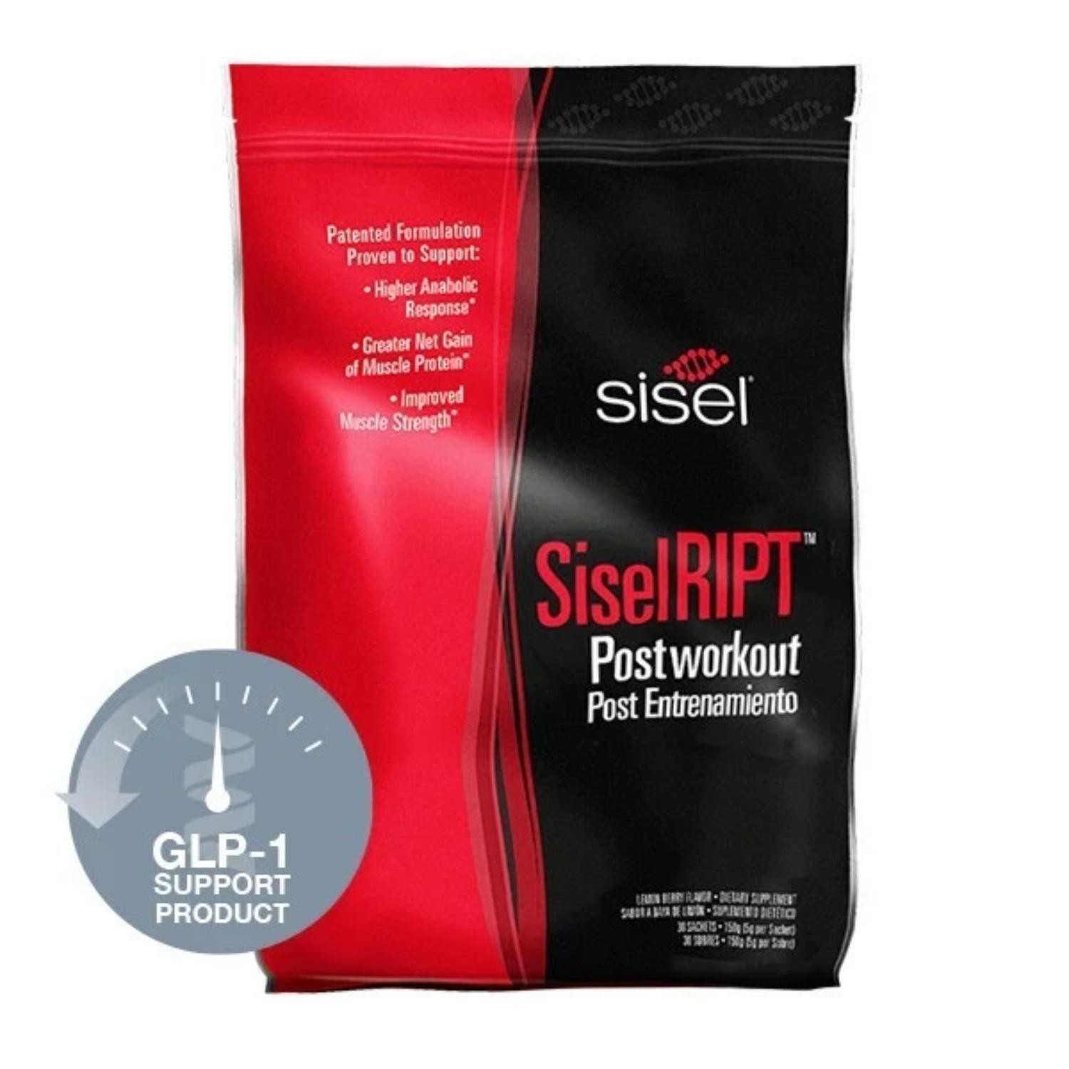 Sisel SiselRIPT RIPT Post Workout Lemon Berry 30 Sachets Free Shipping