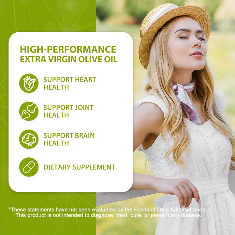 Olive Oil 120pcs – Antioxidant, Promotes Heart, Joint & Cardiovascular Health