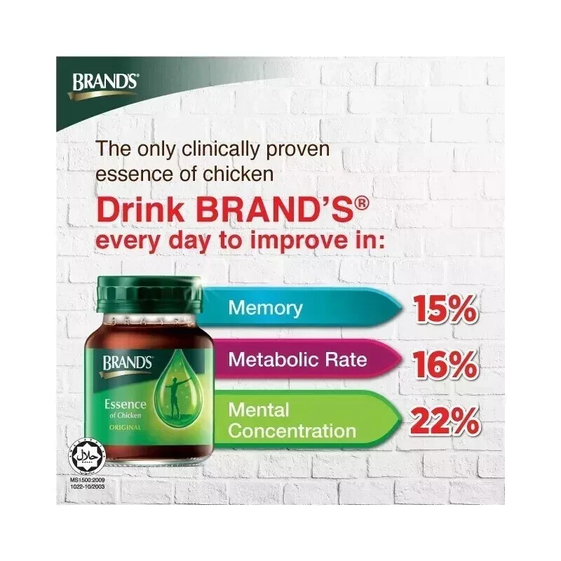 BRAND’S Essence of Chicken Original 70g x 30 Bottles DHL EXPRESS Shipping