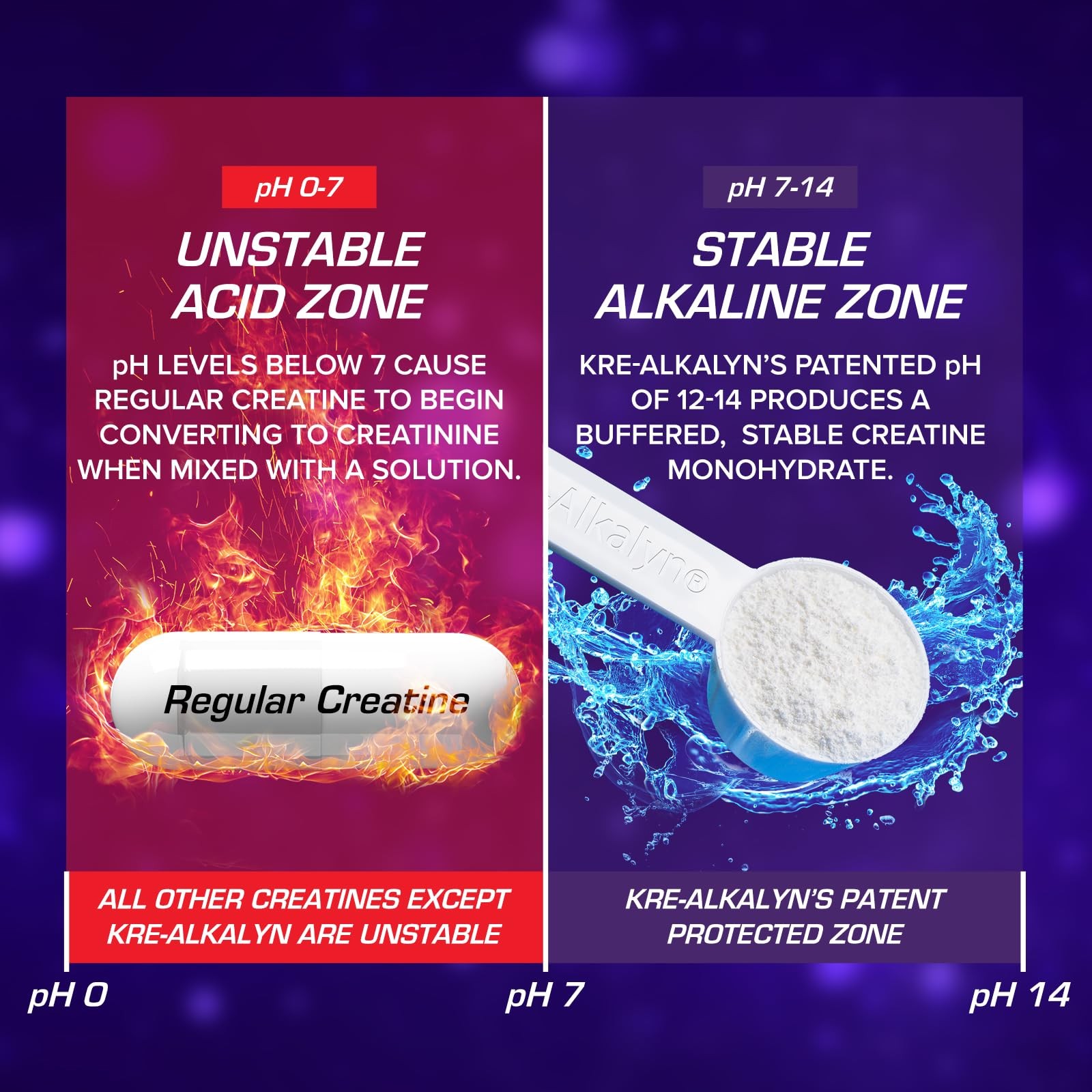 EFX Sports Kre-Alkalyn Powder | pH 66 Servings (Pack of 1), Neutral