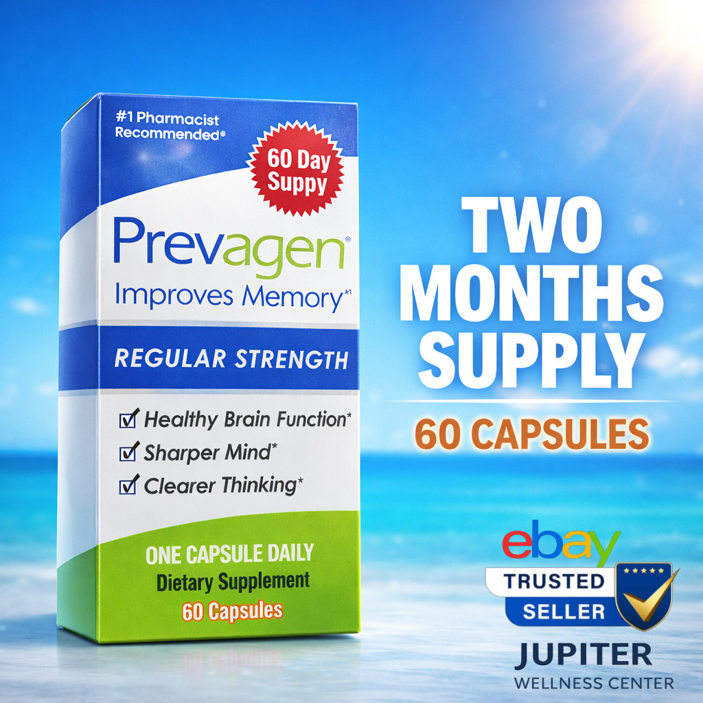Prevagen 10mg Memory & Focus, 60 Capsules – Brand New Shipment