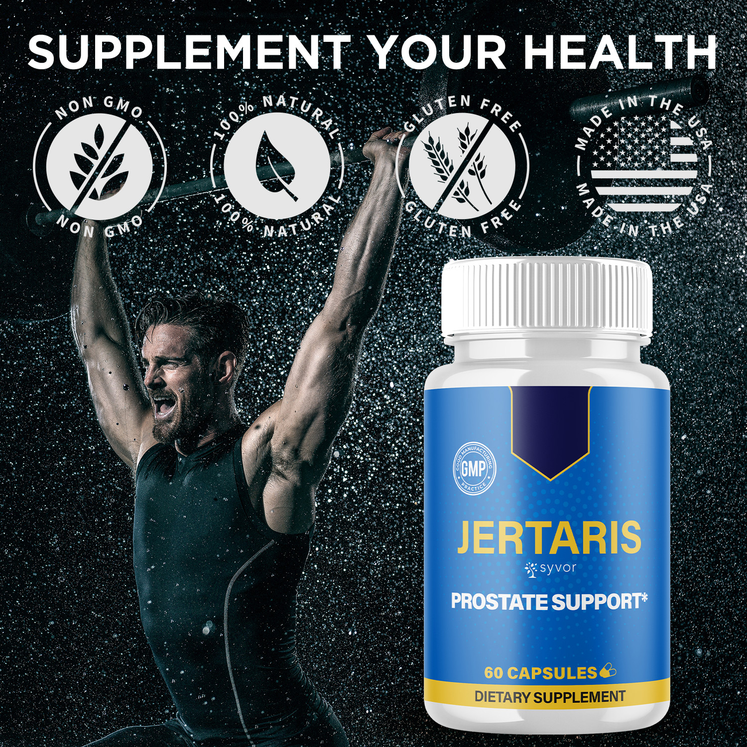 (5 Pack) Jertaris Pills Advanced Prostate & Bladder Support Formula 300 Capsules